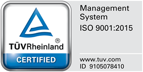 ISO 9001 Certification TÜV Rheinland